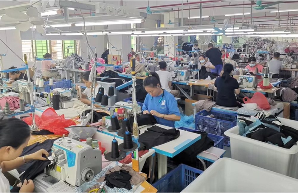 Sportswear sewing workshop