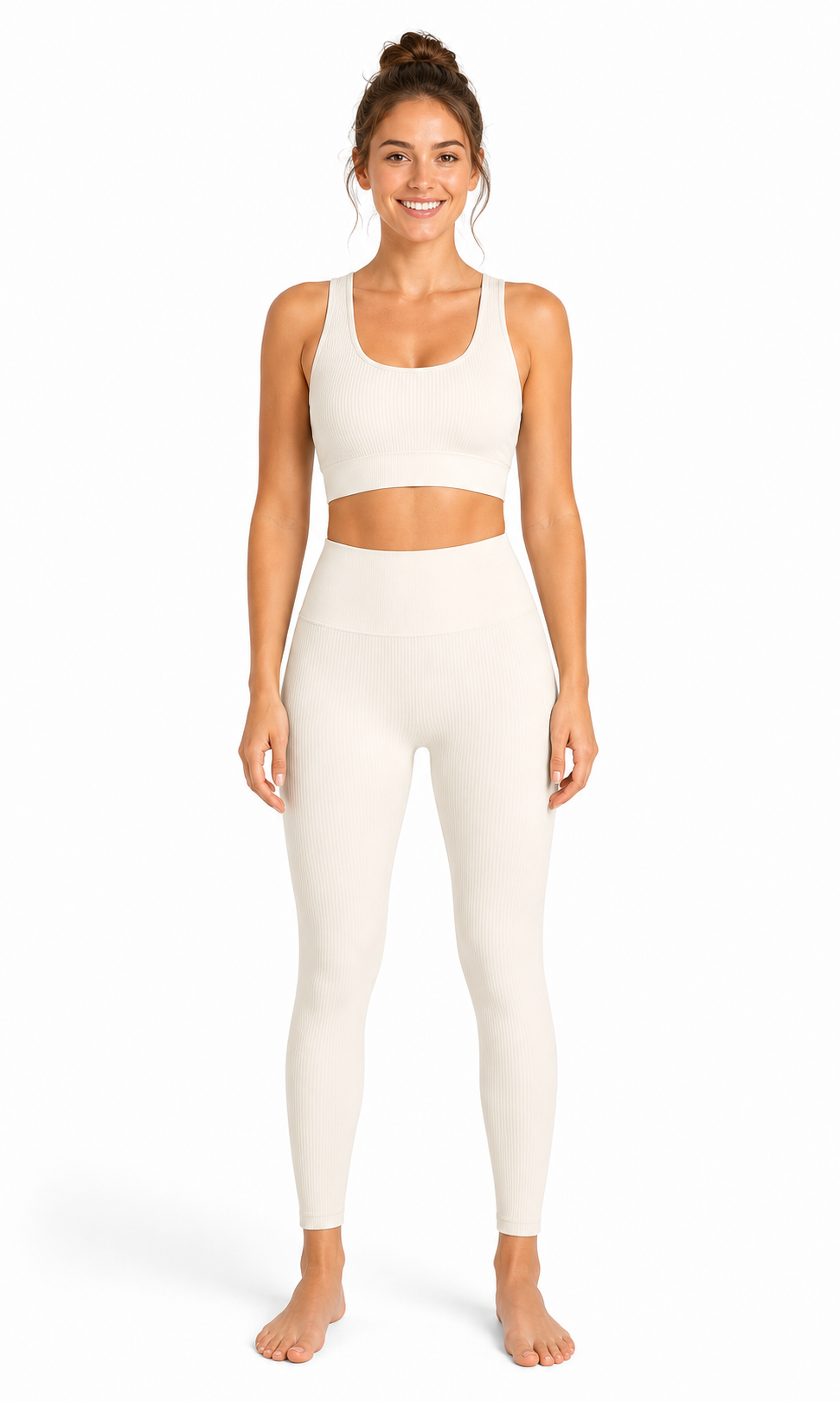 Custom sports bra development for yoga and studio apparel brands