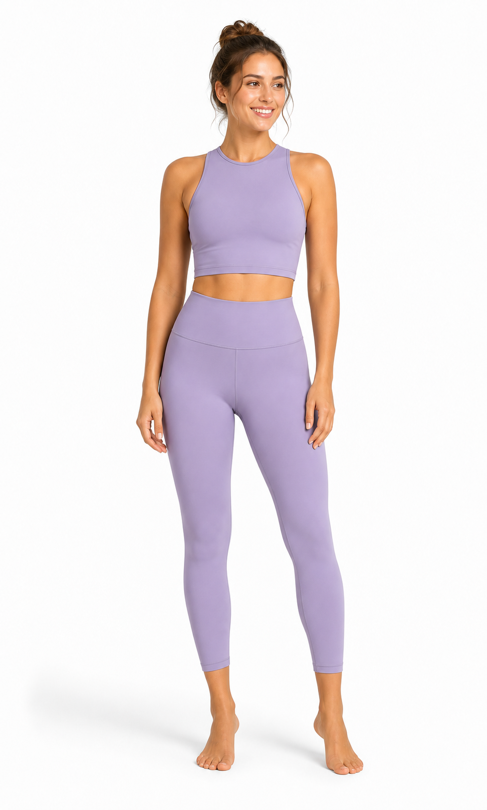 Private label Pilates and studio apparel set for international brands